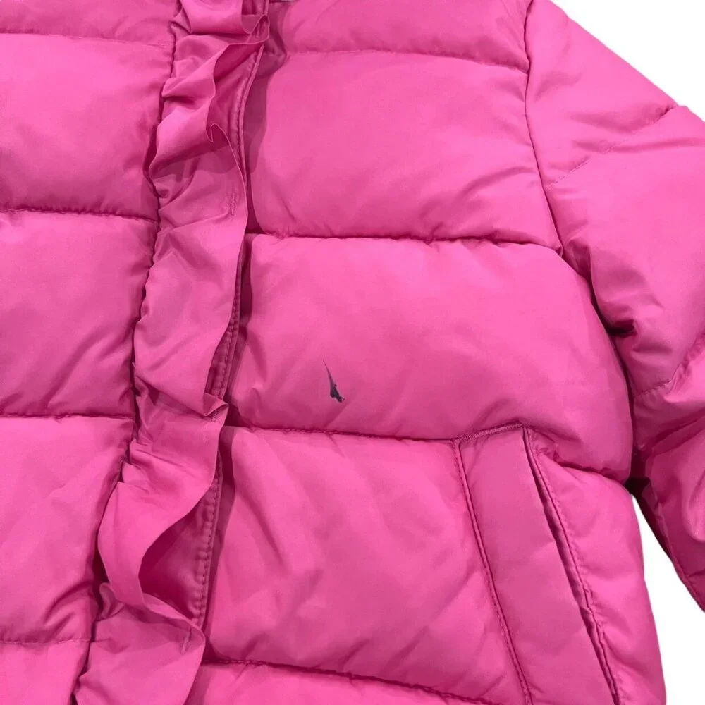 Baby Gap 3Y Pink Hooded Primaloft Puffer Coat